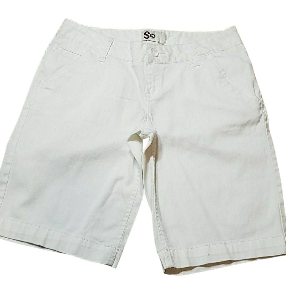 SO white shorts 9 jrs